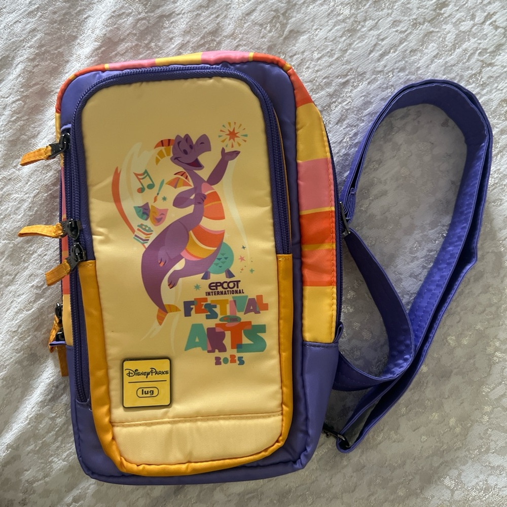 Figment Epcot Festival of the Arts 2025 Lug Crossbody